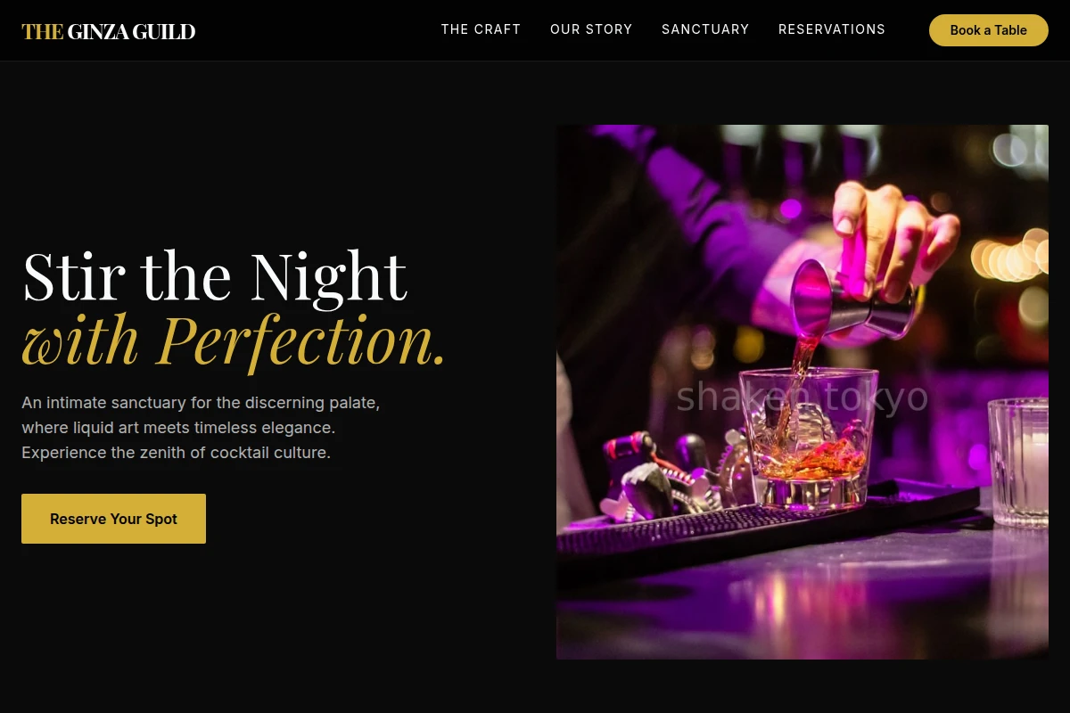 Cordial Bar
