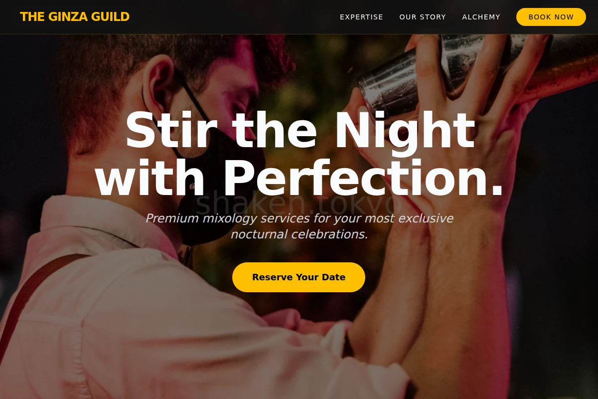 Nocturnal Bartending