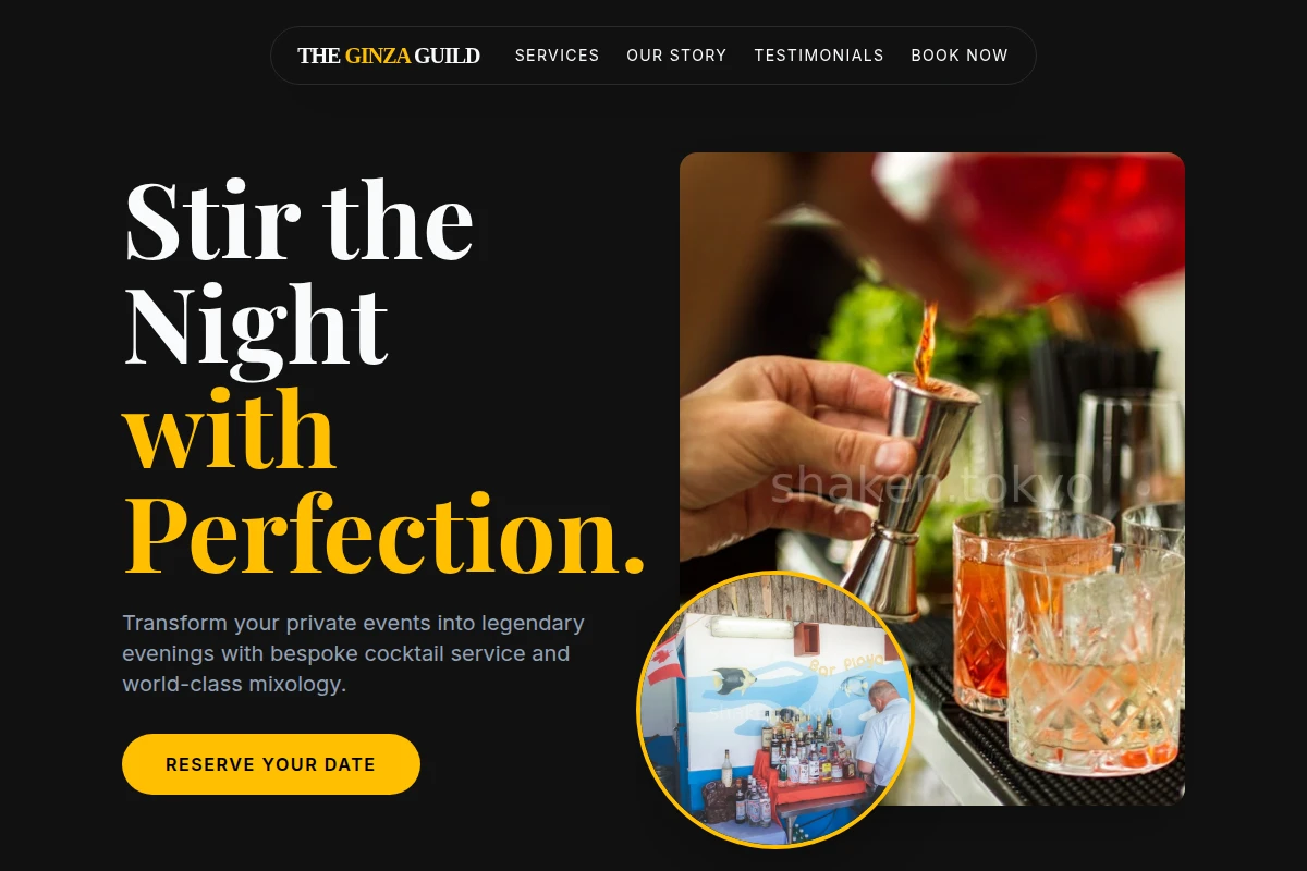Shaken Bartending
