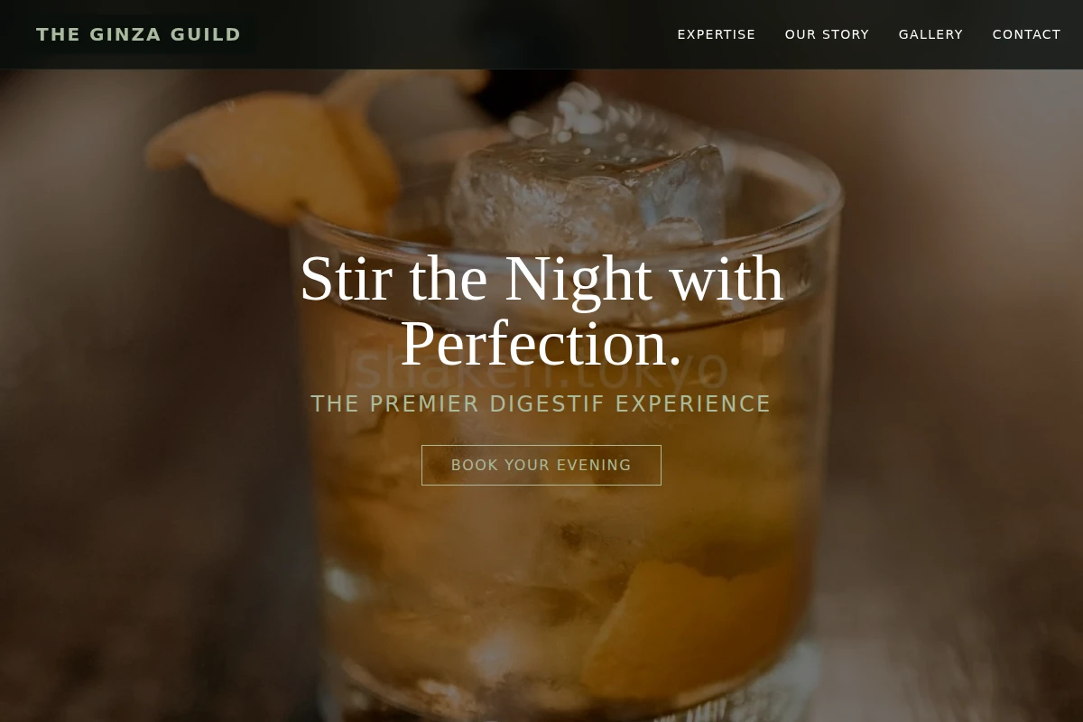 Digestif Bartending