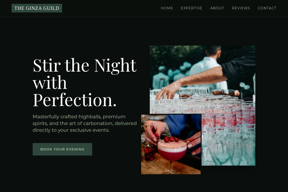 Highball Bartending