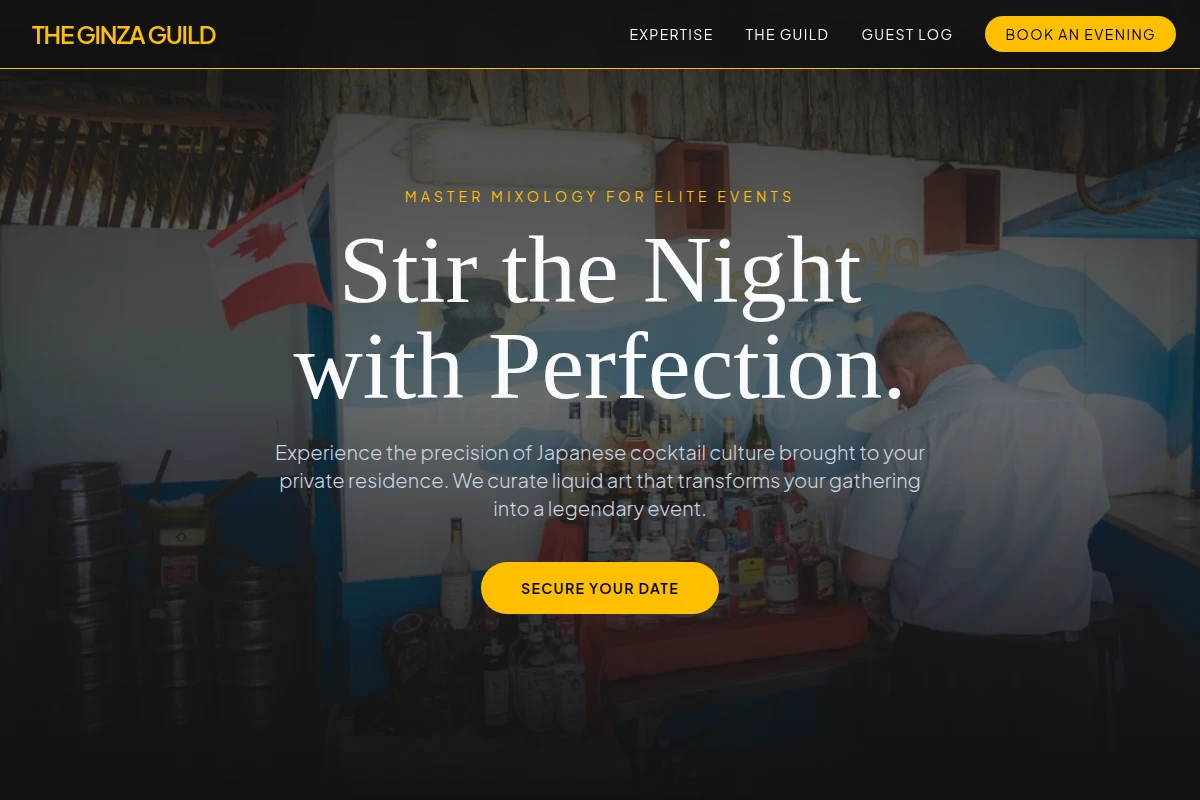 Martini Bartending