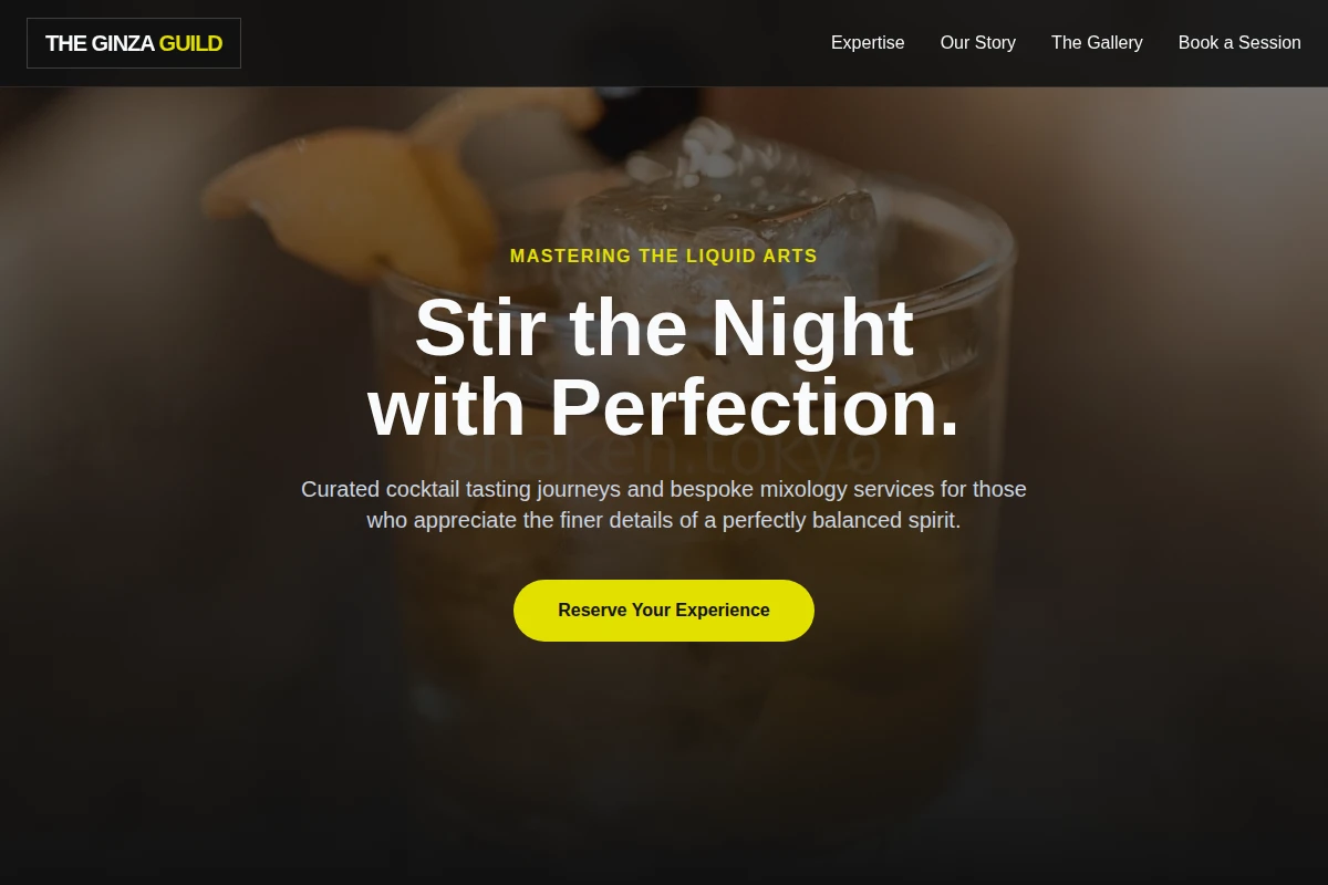 bartending