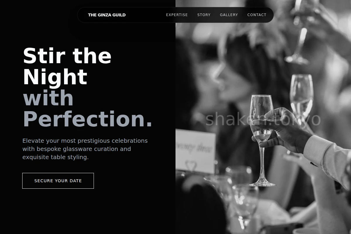 Glassware Event Planning