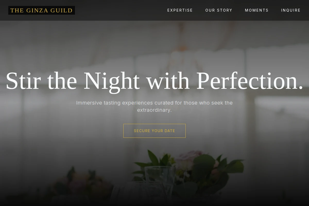 Tasting Event Planning