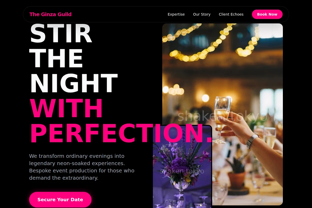 Neon Event Planning