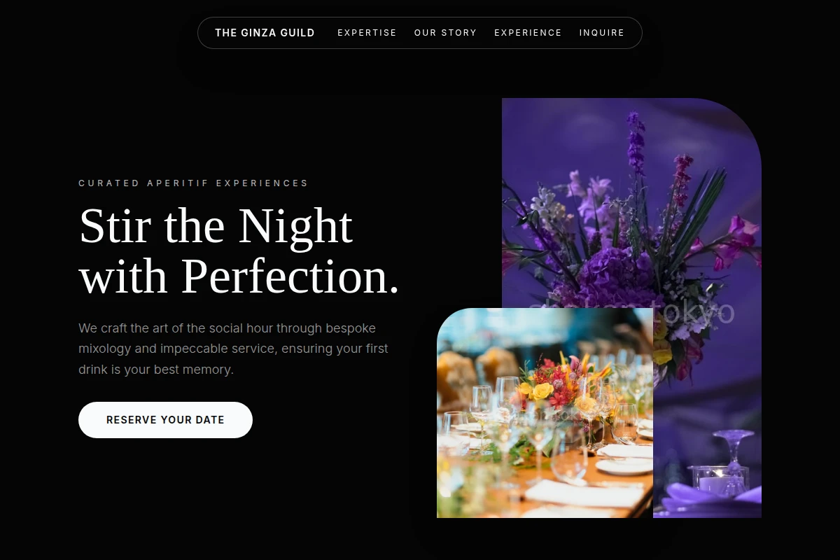 Aperitif Event Planning