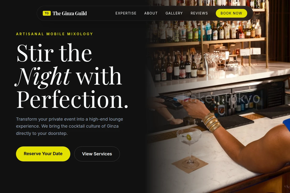 Decanter Mobile Bar